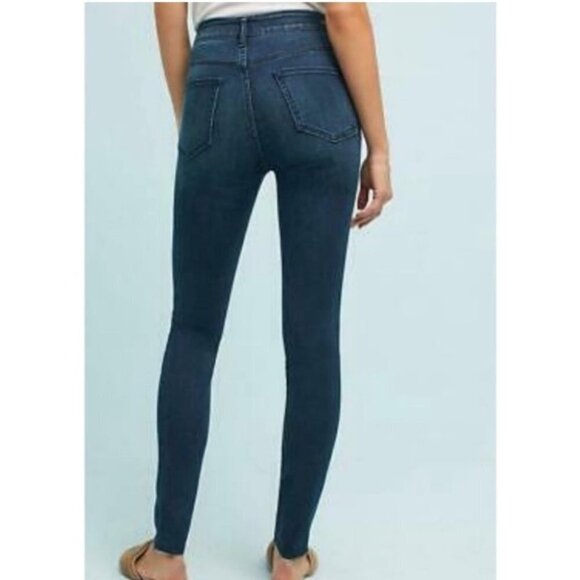 Pilcro and the Letterpress| Ultra High-Rise Fray Hem Skinny Jeans|Anthropologie - Picture 10 of 10